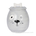 Pet Food Storage Container Ceramic Treat Jar